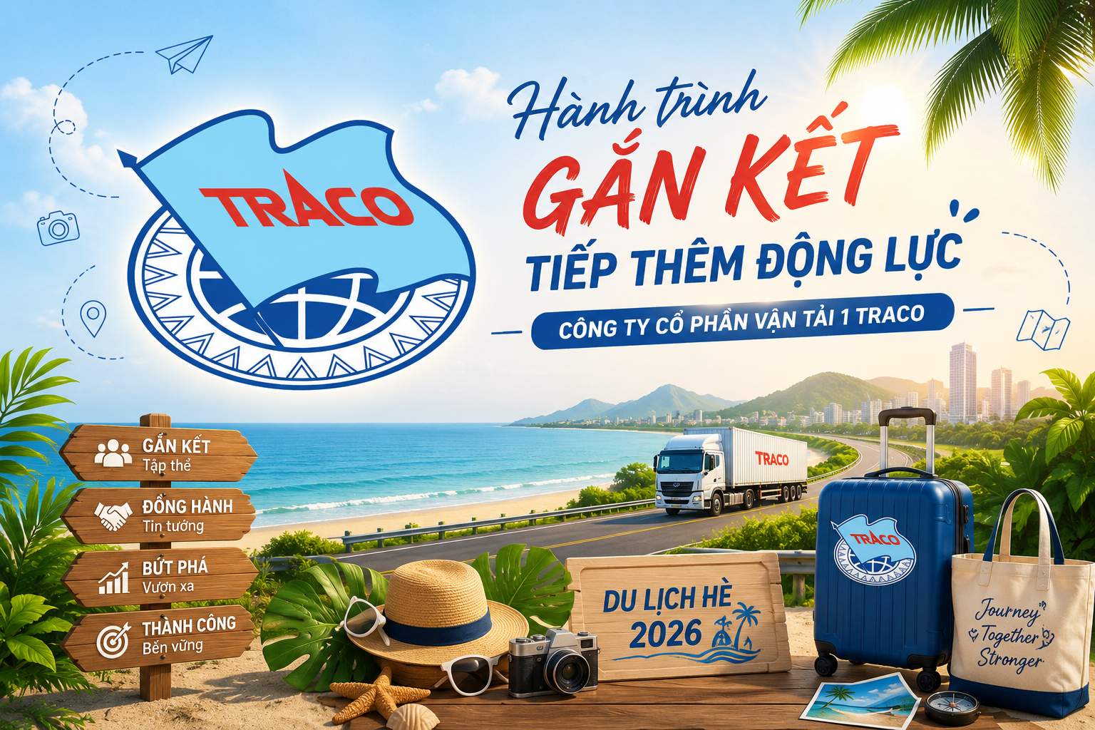 [TRACO] Du lịch hè 2026  – Gắn kết tập thể, lan tỏa Văn hóa doanh nghiệp